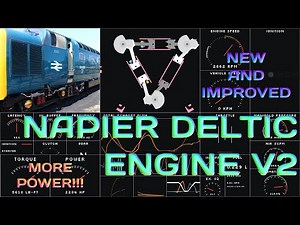 Napier Deltic Engine V2 - Engine Simulator