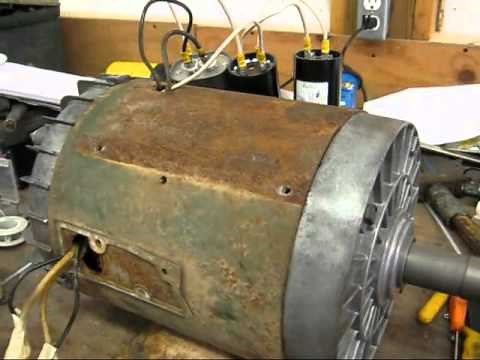 5HP Single-Phase Dayton Farm Duty Electric Motor