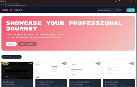 Introducing Portfolio Maker: An Open-Source Portfolio Builder | Gaurav Tiwari posted on the topic | LinkedIn
