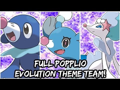 Pokemon Brick Bronze - FULL POPPLIO EVOLUTION THEME TEAM!