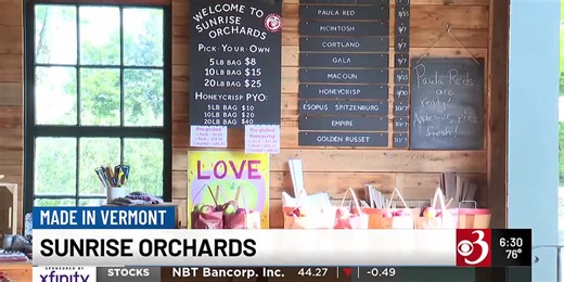 Made in Vermont: Sunrise Orchards
