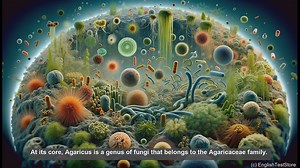 Agaricus in biology