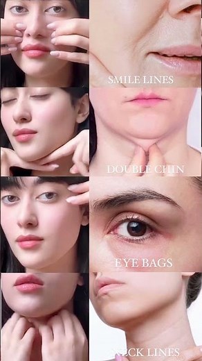 Easy and Most Basic Facial Massage Tutorial #beauty #skincare #shortvideo