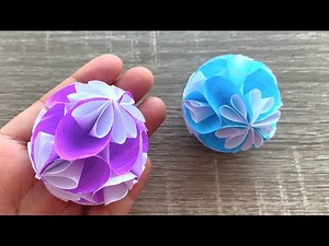 DIY | How to Make Paper Flower Ball "Kusudama"