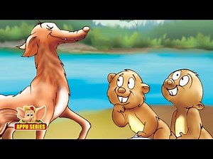 English Talking Book - The Otters and the Wolf