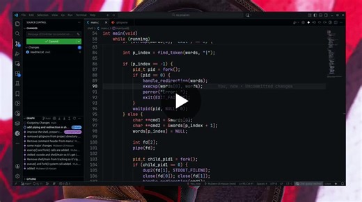 Implementing Piping and Redirection in C: Unix System Calls and Process Management | Mubeen Ul Hassan posted on the topic | LinkedIn
