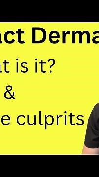 Allergic reaction to your skincare? What is Contact Dermatitis? What causes it?