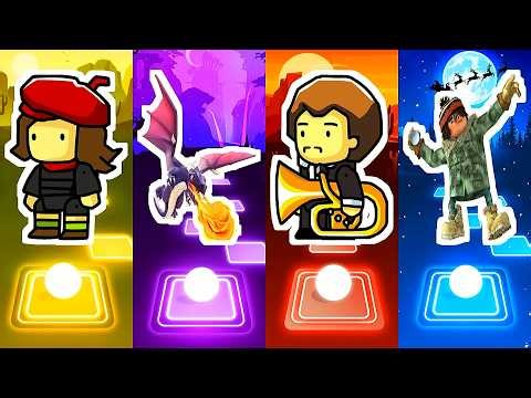 Tiles Hop EDM Rush | Scribblenauts Artist Mashup!
