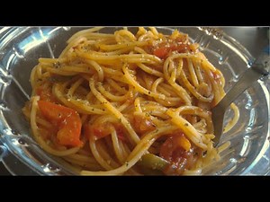 Spaghetti Pasta Recipe with Home-made sauce by Meenakshi