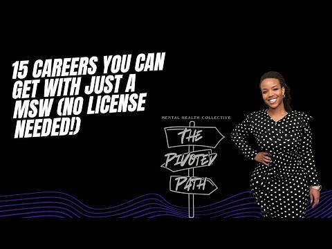 15 Careers You Can Get With Just A MSW (No License Needed)