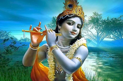 Mengapa Dewa Hindu Krishna Punya Kulit Berwarna Biru? Ini Alasannya | National Geographic