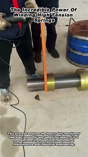 The Incredible Power Of Winding High Tension Springs