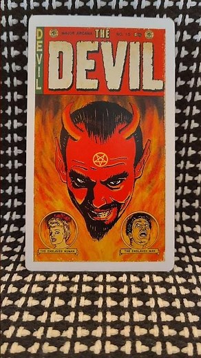 The Devil Tarot Card 🤡 #tarot