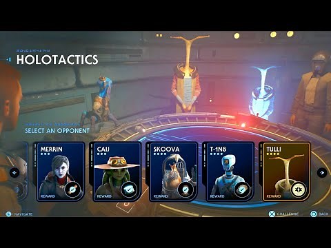 Star Wars Jedi: Survivor Holotactics Final Opponent: Tulli | Gambler Trophy / Achievement Guide