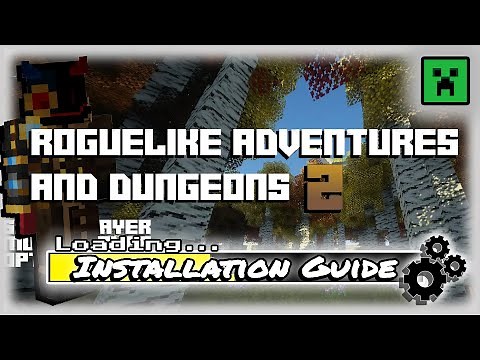 How To Download and Install Roguelike Adventures and Dungeons 2 Modpack for Minecraft