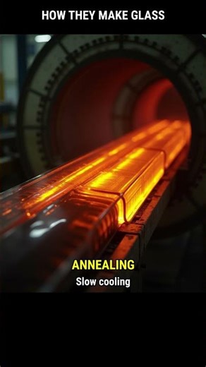 Glass is Made From SAND Heated to 1,700°C... Then Floated on Molten Tin 🪟
