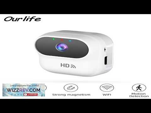 Ourlife A8 Mini Camera 1080P WiFi Smart Home Security Camera Monitor Camcorders