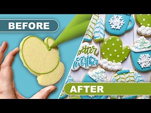 The Easiest Sweater Weather Cookie Tutorial!