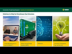 Decarbonization Through Energy Management: Supporting Your Sustainability Goals - Sunbelt Rentals