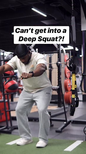One of the main reasons you can’t get into a deep squat is because your ankle mobility is poor. Do this routine to improve your ankle mobility and you’ll be able to get into a deep squat with ease. Send this to someone who needs this💯 #mobility #fitness #fitnesscoach #workout | OJ.Fit