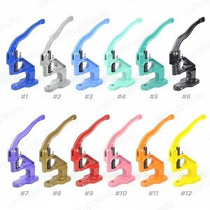 Hand Press for Double Cap Rivets, Eyelets Grommets, Rhinestone Rivets, Metal Snaps Setter Setting Tools Die Sets | Craft Supplies DIY - Etsy