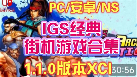 转自媛神游戏屋｜IGS经典街机游戏合集 1.1.0版本XCI｜Switch/安卓/PC
