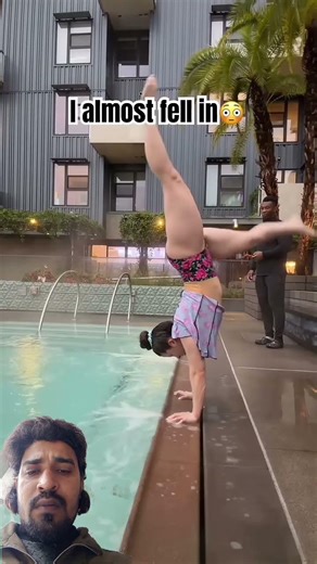 Swimming Pool Fail or Win? 🏊‍♀️: Mera reaction dekho!