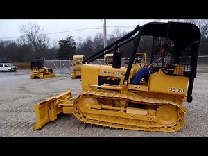 John Deere 350D Dozer ex Government Low Hours C&C Equipment