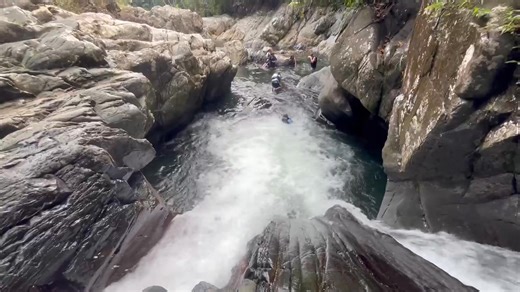 Last video of the waterfall slides , I went down two different ones from the rainforest | Scott L Durkin