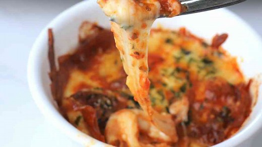 Low Carb Pizza Bowls