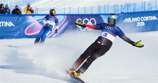Benjamin Karl celebrates Olympic gold with a shirtless tribute to Hermann Maier, ends 25-year wait