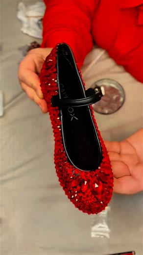KGCREATIVECO | Got a little creative this year, and whipped up some DIY Ruby Slippers for Esther’s 4th Birthday! 🤩✨ @capezio tap shoes got a glow-up with... | Instagram
