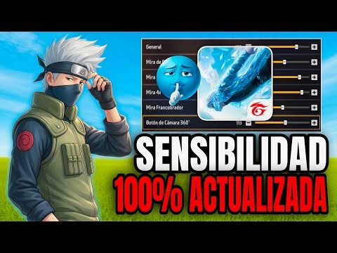 SENSI 2026!⭐️LA MEJOR SENSIBILIDAD PARA PEGAR TODO ROJO NUEVA ACTUALIZACIÓN de FREFIRE!