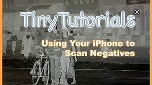 Using Your iPhone to Scan Negatives