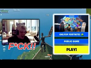 Clix Plays Only Up in Fortnite! *Rage*