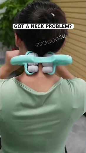 How to relax your neck 📌Pressure Point Therapy Manual Neck Massager