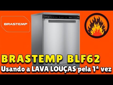 Lava Louças BRASTEMP BLF62: DEU RUIM a primeira lavagem