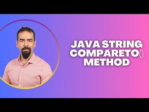 #76 Java String compareTo() Method