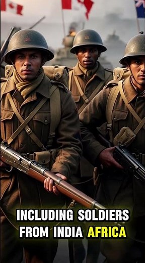 UK and Colonial Forces in WWII: 8.7 Million Strong 💂‍♂️🌍#WWII #History #UnitedKingdom #World