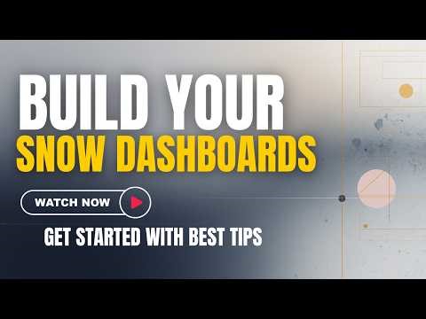 How To Create A Dashboard In ServiceNow | Service Now: How to Create Dashboard
