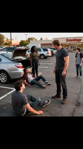 They mocked my wife for being Black, called her a “charity case,” and threw a drink on her. They thought I was just an old man. They didn’t know I’d spent 20 years in the Marines. It was a quiet Saturday in Richmond. My wife, Danielle, was picking peaches, humming, radiant as always. Four young men snickered, pointed, and insulted her. I smiled—the kind that says I see you. She whispered, “Mark, not worth it.” I looked away, but their laughter followed. Then they threw soda on her. Time stopped.