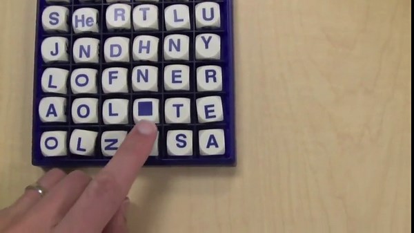 Winning Moves Super Big Boggle with 6x6 Grid and 36 Letter Cubes Games USA, The Biggest Boggle Game Ever, 4 Minute Sand Timer, for 2 or More Players, Ages 8+ (1165)