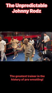 Johnny Rodz is among the greatest trainers in the history of professional wrestling. At 85 years old, he still works with students at Gleason’s Gym in Brooklyn, NY. Ya can’t get better than that! | International Professional Wrestling Hall of Fame