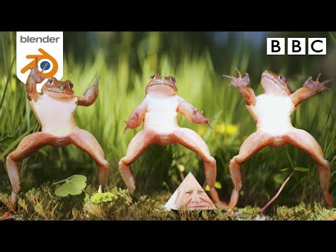 Animate a Toad Pond in Blender part 2/2 - Walkthrough en_EN
