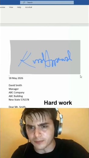 How to Remove Background from Signature Image & Insert It Into a Word Document 🔐 #Excel #Word
