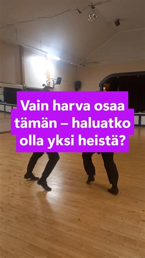 Tämä yksittäinen askel voi muuttaa tapasi tanssia – oletko valmis Voltaan? Haluatko lisää tanssivinkkejä? Seuraa meitä ja inspiroidu joka viikko! Step by step how to: Askel eteen ristiin: Astu eteen ristiin oikealla jalalla ja tunne rytmi kehossasi. Sivulle: Siirrä paino sivulle, pidä liike hallittuna ja pehmeänä. Uudestaan eteen ristiin: Toista askel eteen ristiin vasemmalla jalalla ja anna liikkeen virrata. Suunnan muutoksessa: Vaihda edessä olevaa jalkaa, jatka rytmin mukaan ja toista harjoit