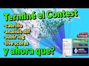 ARRL DX SSB Contest 2025 Como generar el Cabrillo, el .adif, subir log y generar análisis de QSOs