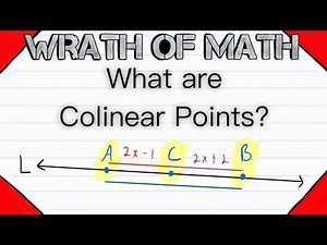 What are Colinear Points? | Geometry, Points and Lines