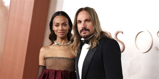 Zoe Saldaña e la storia d’amore con il marito italiano Marco Perego