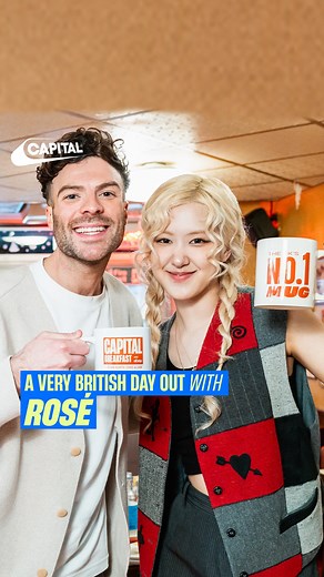 Capital on Instagram: "Chippy tea with Rosé, who’s in?!  Don’t miss our ‘Very British Day Out’ with Rosé at 8am TODAY! Watch on @globalplayer the official Capital app "